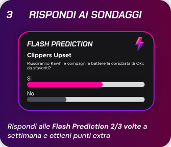Rispondi alle flash prediction